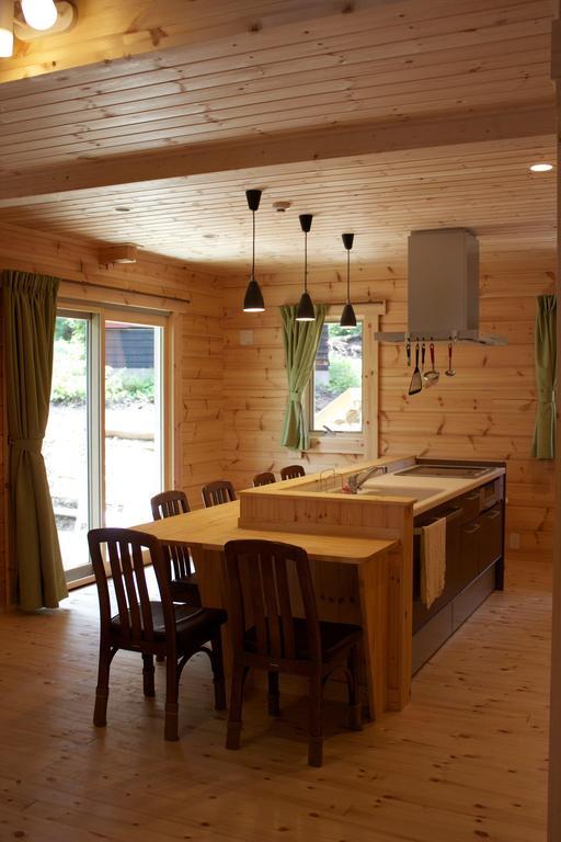 Hakubagoryu Pension&Logcottage Arumu Buitenkant foto