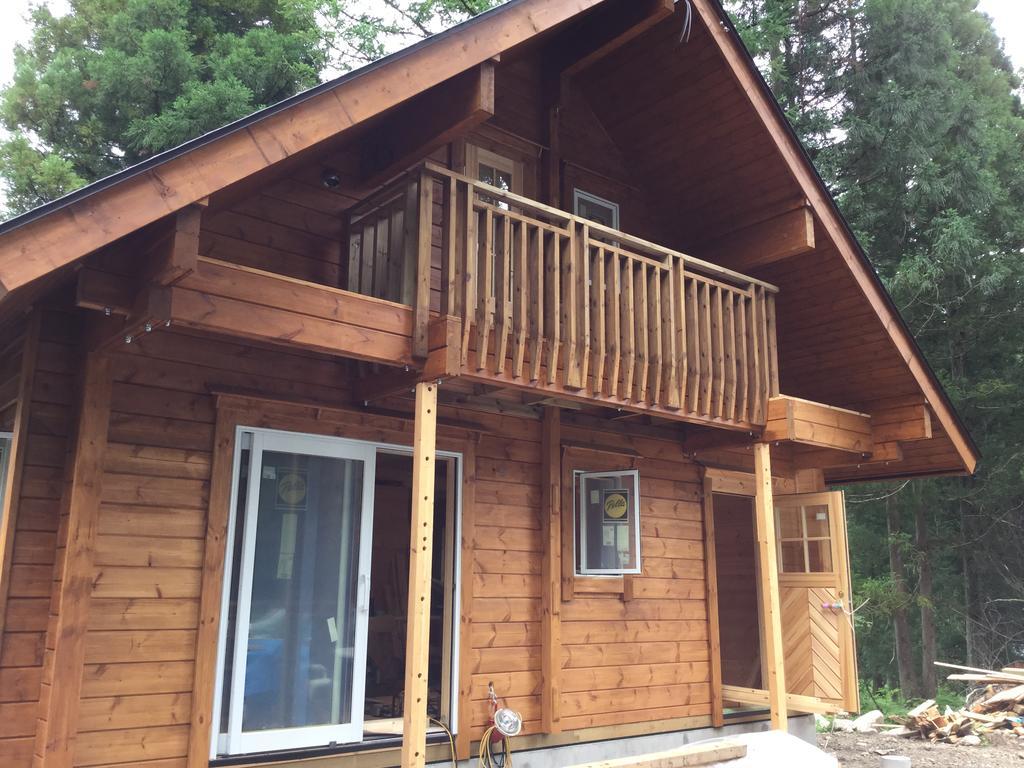 Hakubagoryu Pension&Logcottage Arumu Buitenkant foto